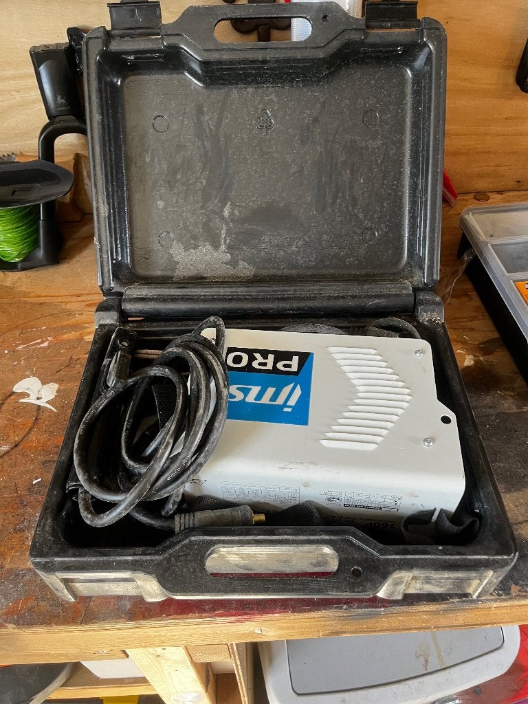 Lasapparaat, Ophalen, Minder dan 150 ampère, Elektroden