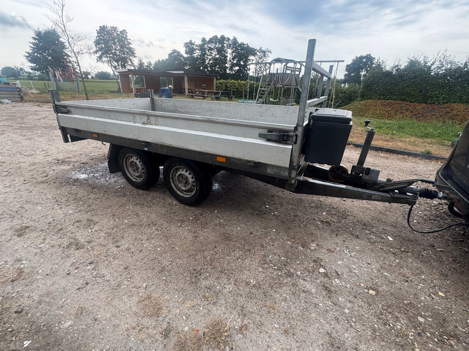 Hapert Kipper Aanhangwagen 1.6m x 3m, Ophalen, Gebruikt