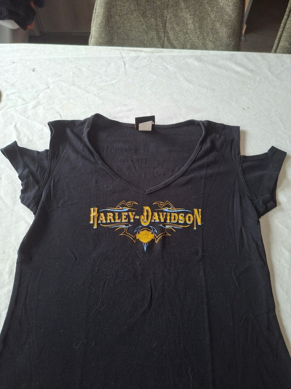Harley Davidson t.shirt maat L, Ophalen of Verzenden, Zo goed als nieuw, Korte mouw