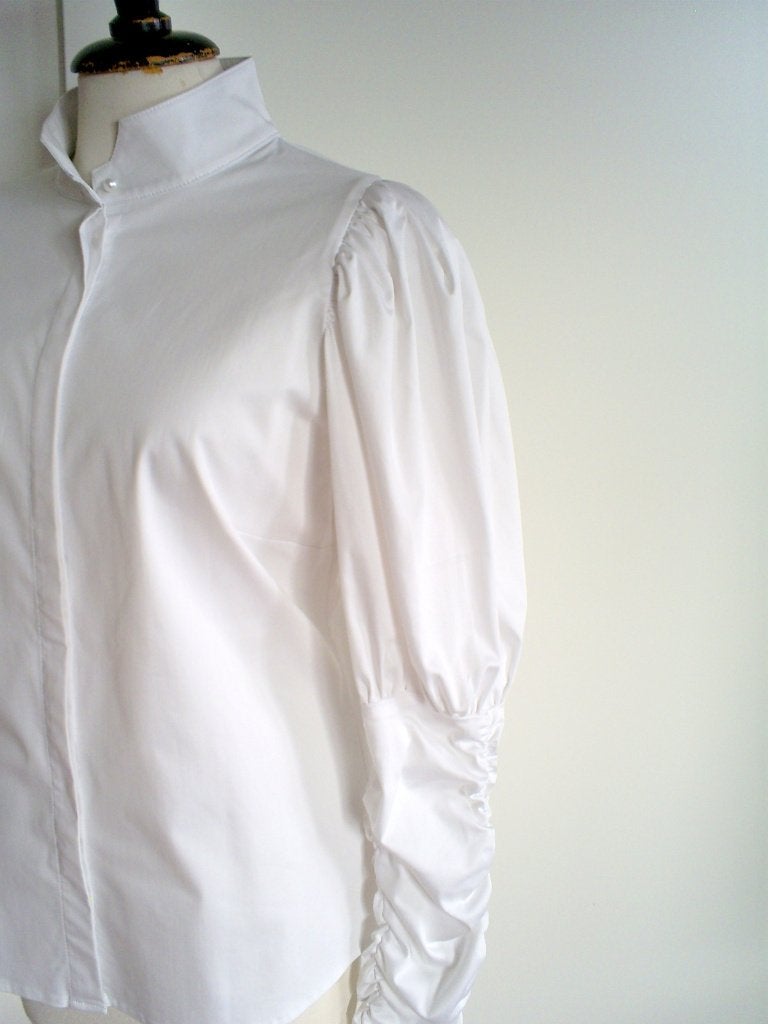 NIEUW __ NOTES DU NORD blouse mt. M met prachtige mouw, Maat 38/40 (M), Wit, Nieuw, Ophalen of Verzenden