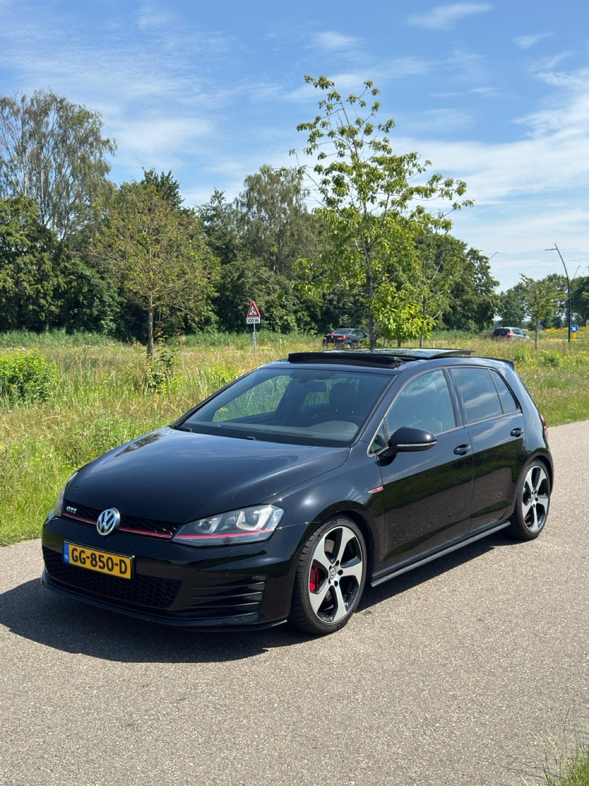 Volkswagen Golf 2.0 TSI 300 pk DSG 2014 Zwart, Auto's, Volkswagen, Zwart, 4 cilinders, 1984 cc, Zwart