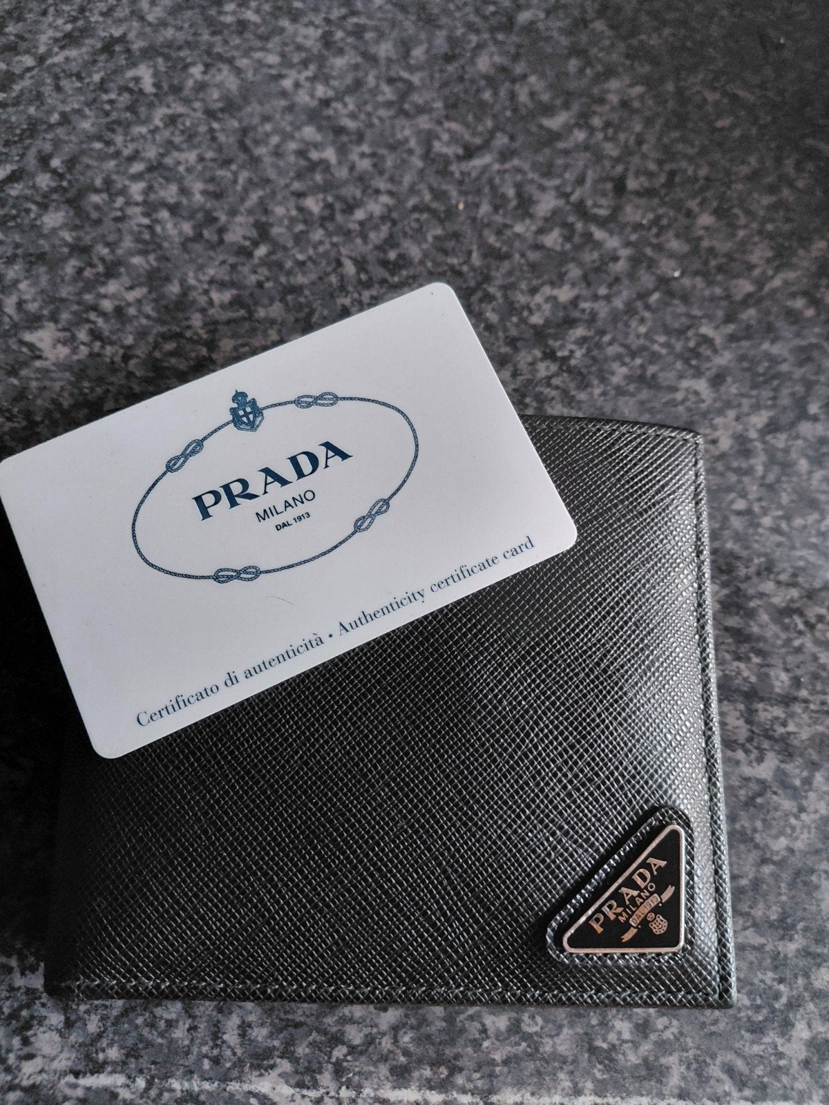 Prada Milano Portemonnee Zwart, Overige merken, Via Antonio Fogazzaro, 28, 20135 Milano MI, Italië, Prada S.p.A., Zwart