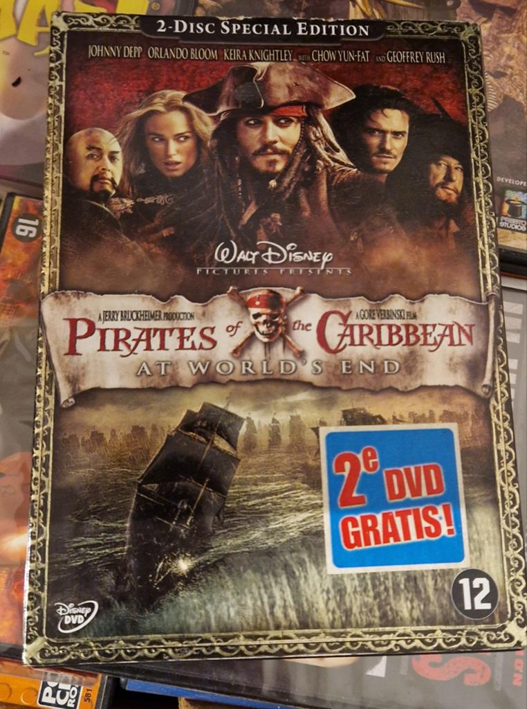 Pirates of the Caribbean: At World's End special edition, Vanaf 12 jaar, Ophalen of Verzenden, Zo goed als nieuw, Boxset