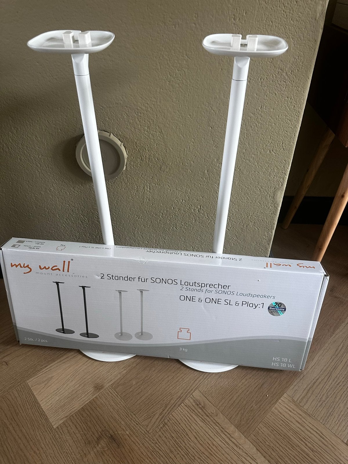 Sonos One, One SL & Play:1 standaarden (2 stuks), Overige merken, Inclusief standaarden, Overige typen, Ophalen of Verzenden