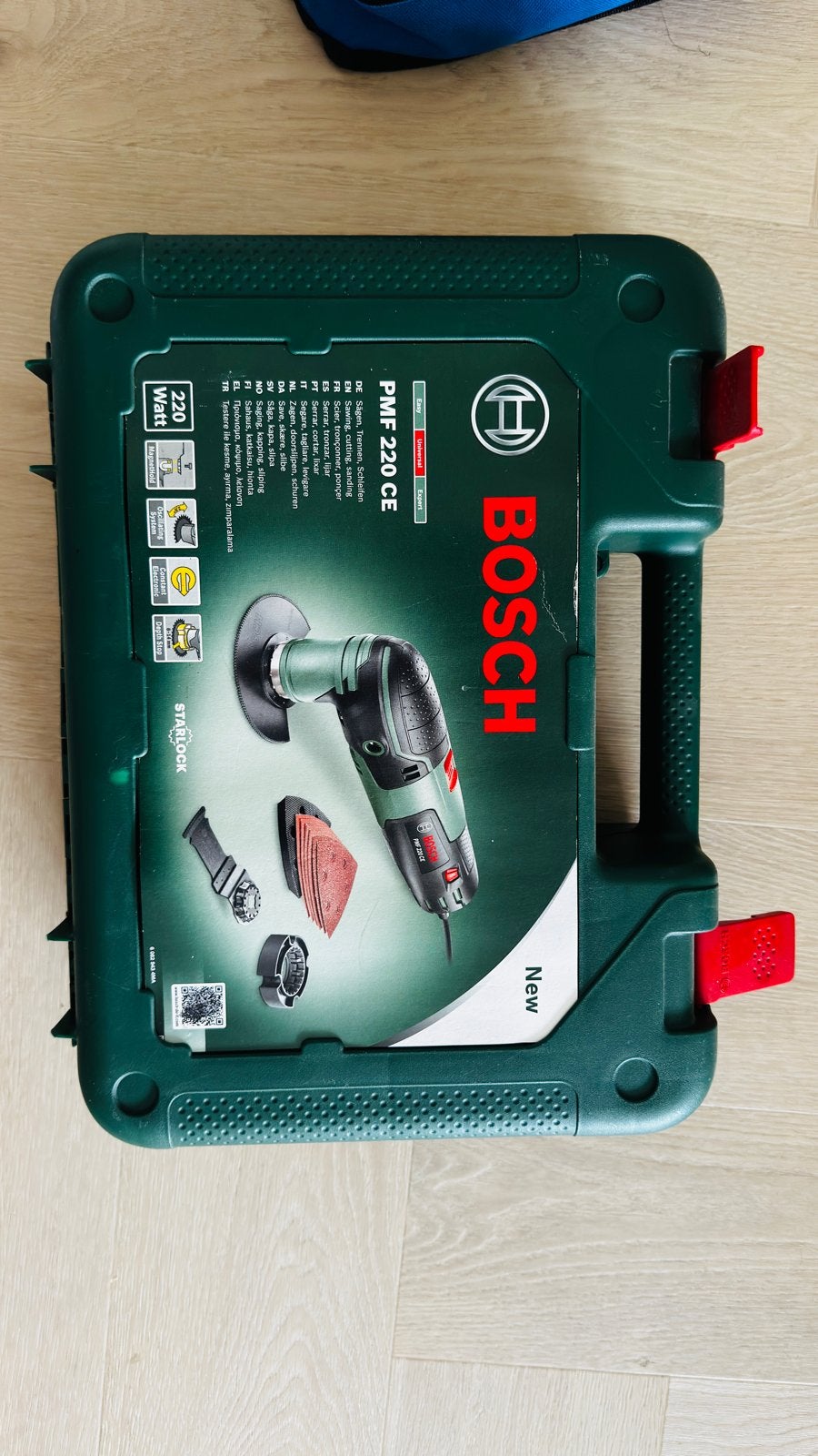 Bosch PMF 220 CE Multitool - Zo goed als nieuw, Doe-het-zelf en Verbouw, Ophalen of Verzenden, Zo goed als nieuw, Multitool, Bosch