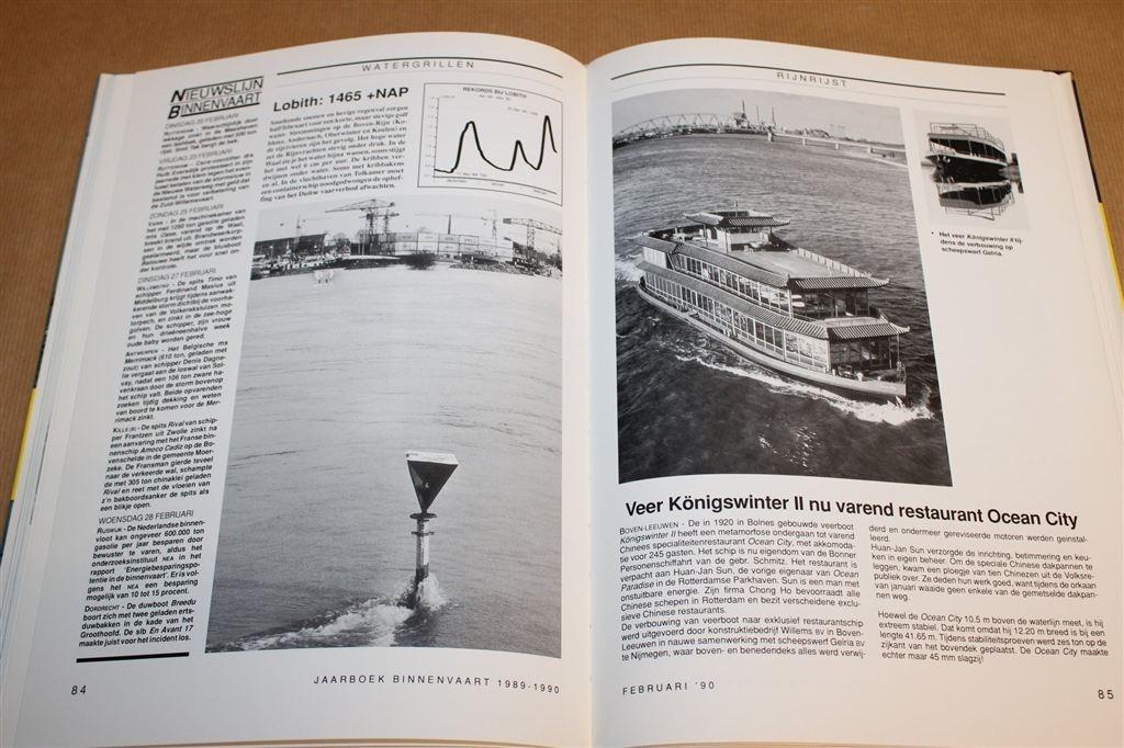 Jaarboek Binnenvaart 1990 — Scheepvaart [De Alk], -, -, Ophalen of Verzenden, Zo goed als nieuw