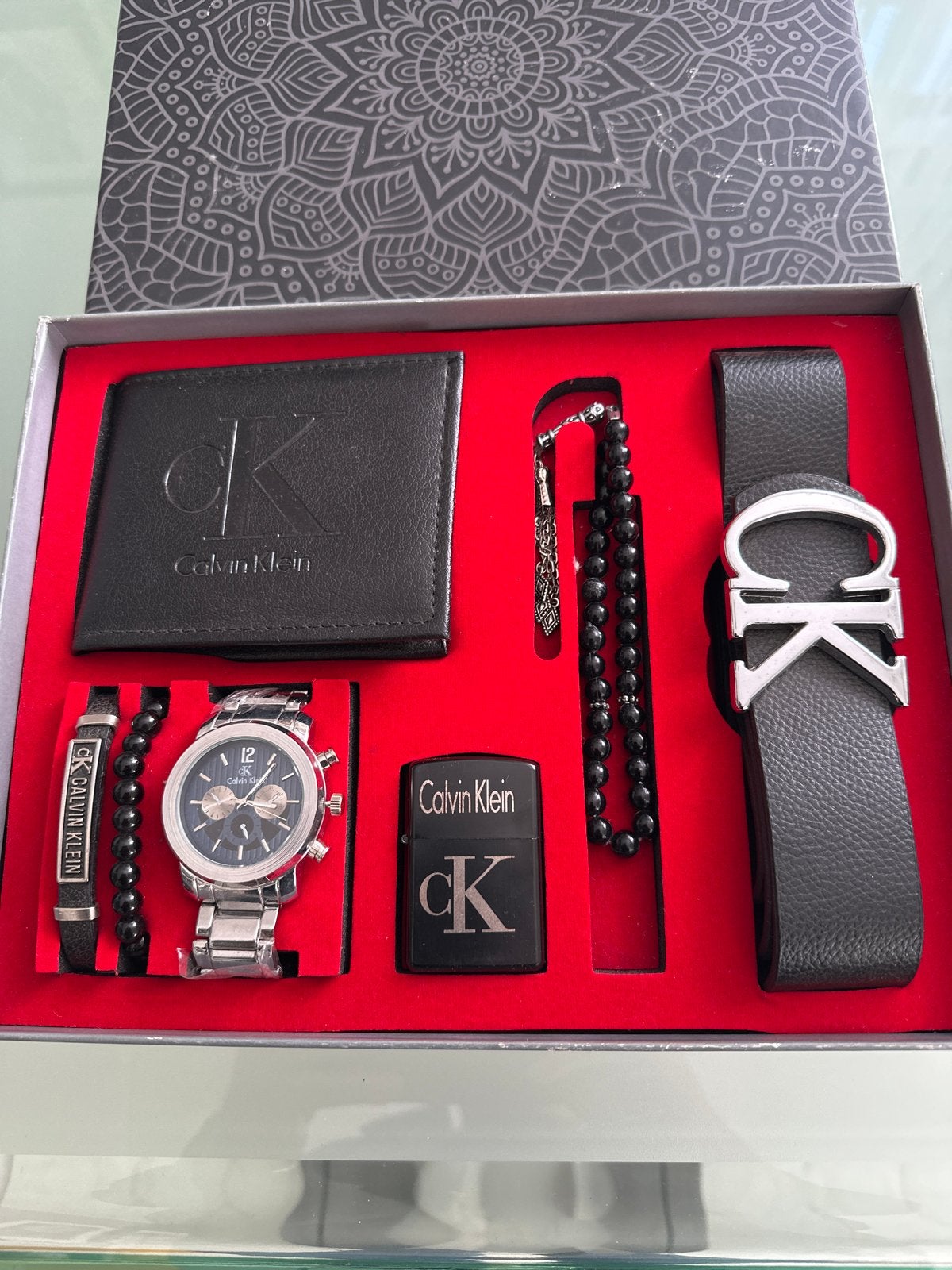 Calvin Klein Horloge en Accessoires Set - Nieuw, Overige merken, Staal, Polshorloge, Nieuw