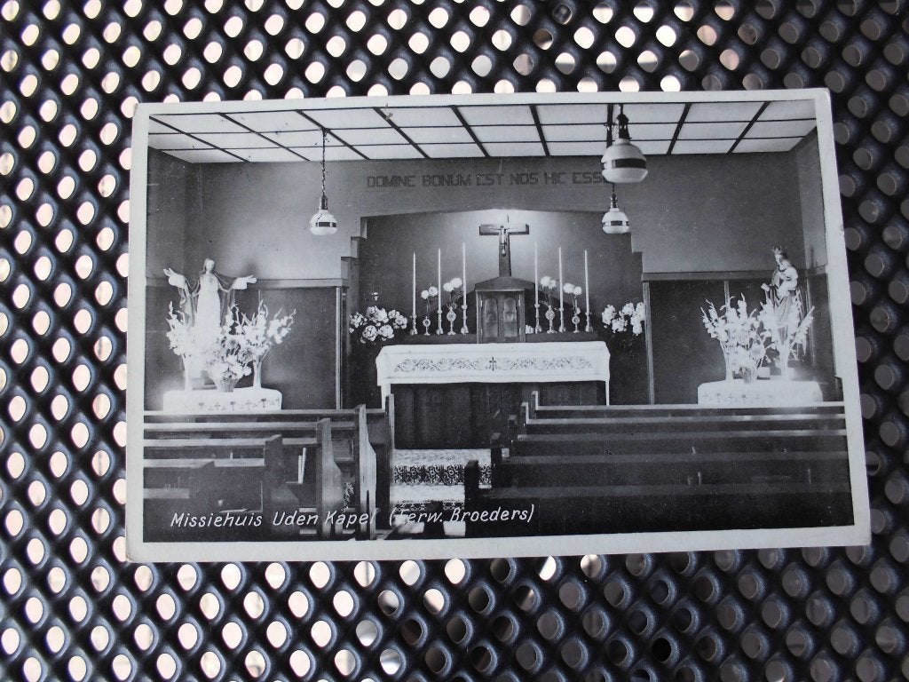 ansichtkaart Uden, Verzamelen, Ophalen of Verzenden, 1920 tot 1940, Gelopen, Noord-Brabant