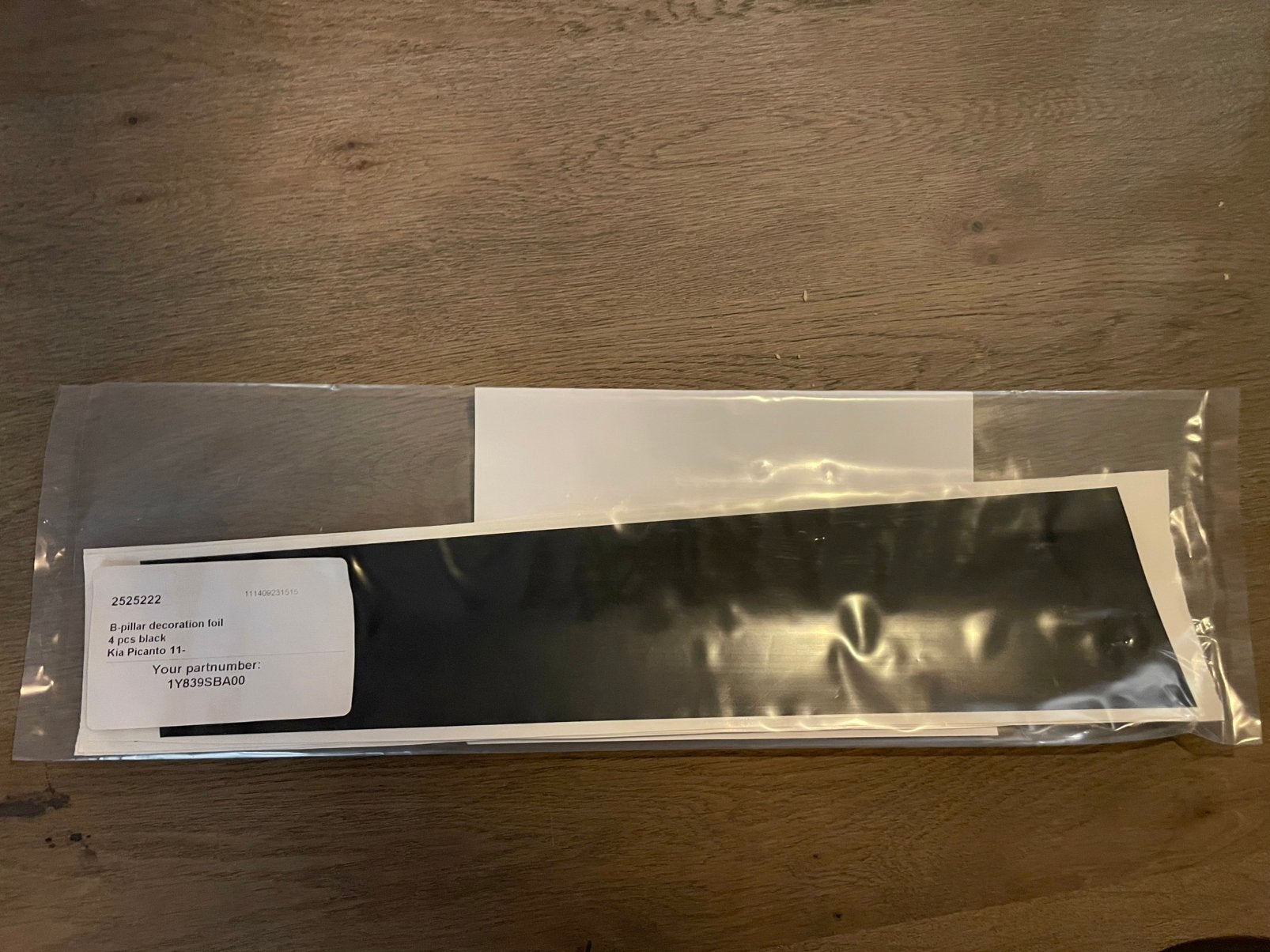 Kia picanto 2011/2017  deur decoratie folie, Auto diversen, Ophalen of Verzenden, Nieuw