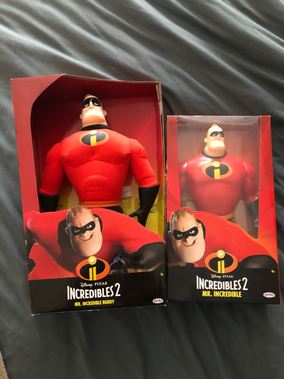 Mr. Incredible actiefiguren - Incredibles 2 (2 stuks), Ophalen of Verzenden, Nieuw