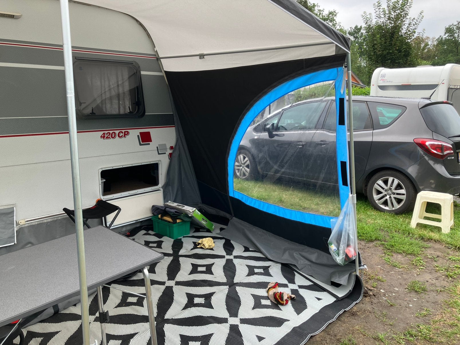 Luifel mt 9 dorema panorama, Ophalen, Zo goed als nieuw