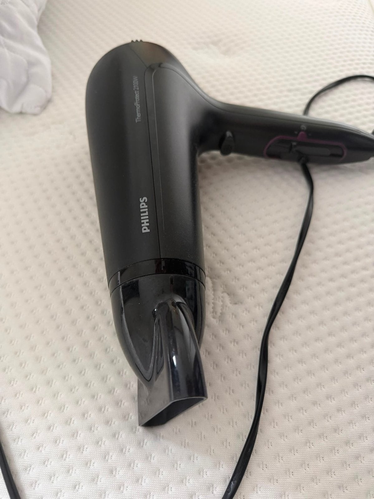 Philips Thermoprotect 2100W Föhn - Zwart, Ophalen, Gebruikt, Haarverzorging