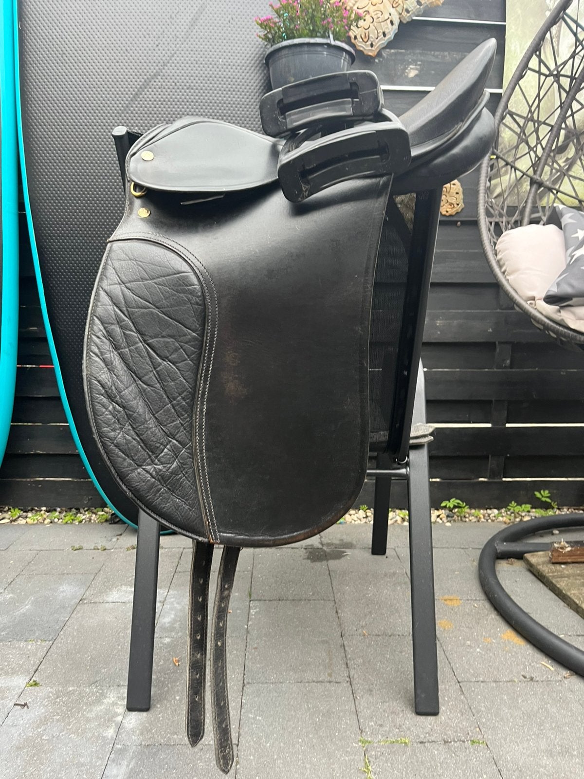 Veelzijdigheidszadel, Ophalen, Gebruikt, Zwart, Overige typen