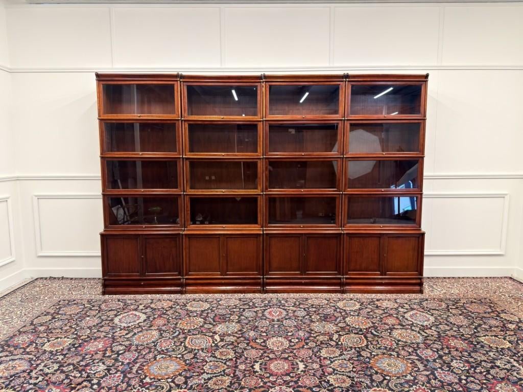 Originele Globe Wernicke Set Engelse Boekenkasten Kastenwand, Ophalen