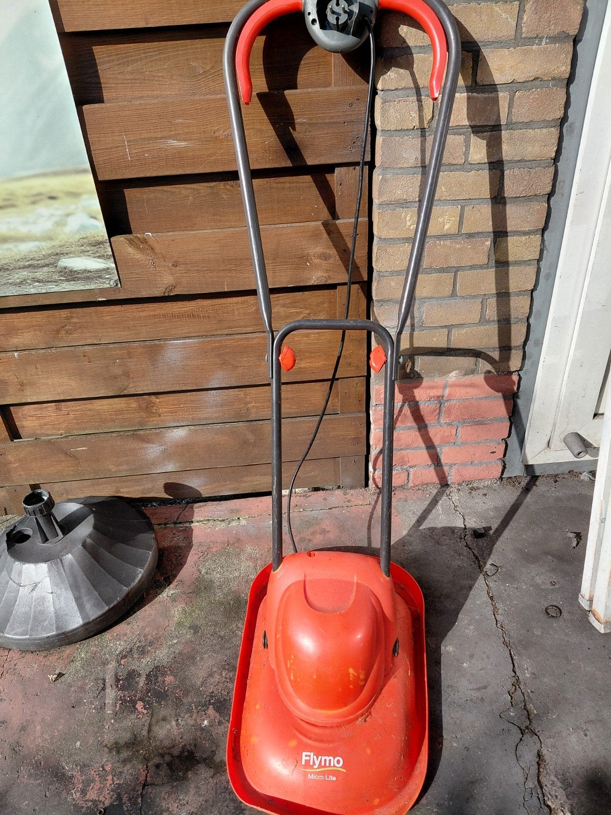 grasmaaier elektrisch flymo, Ophalen, Gebruikt