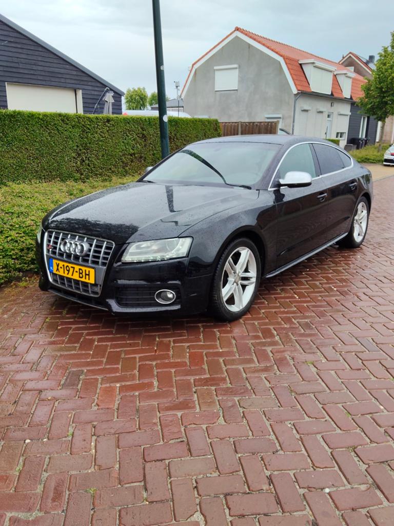 Audi S5 3.0 Tfsi Sportback Quattro S-tr 2010 Zwart, Auto's, Automaat, 1730 kg, Euro 6, 2995 cc