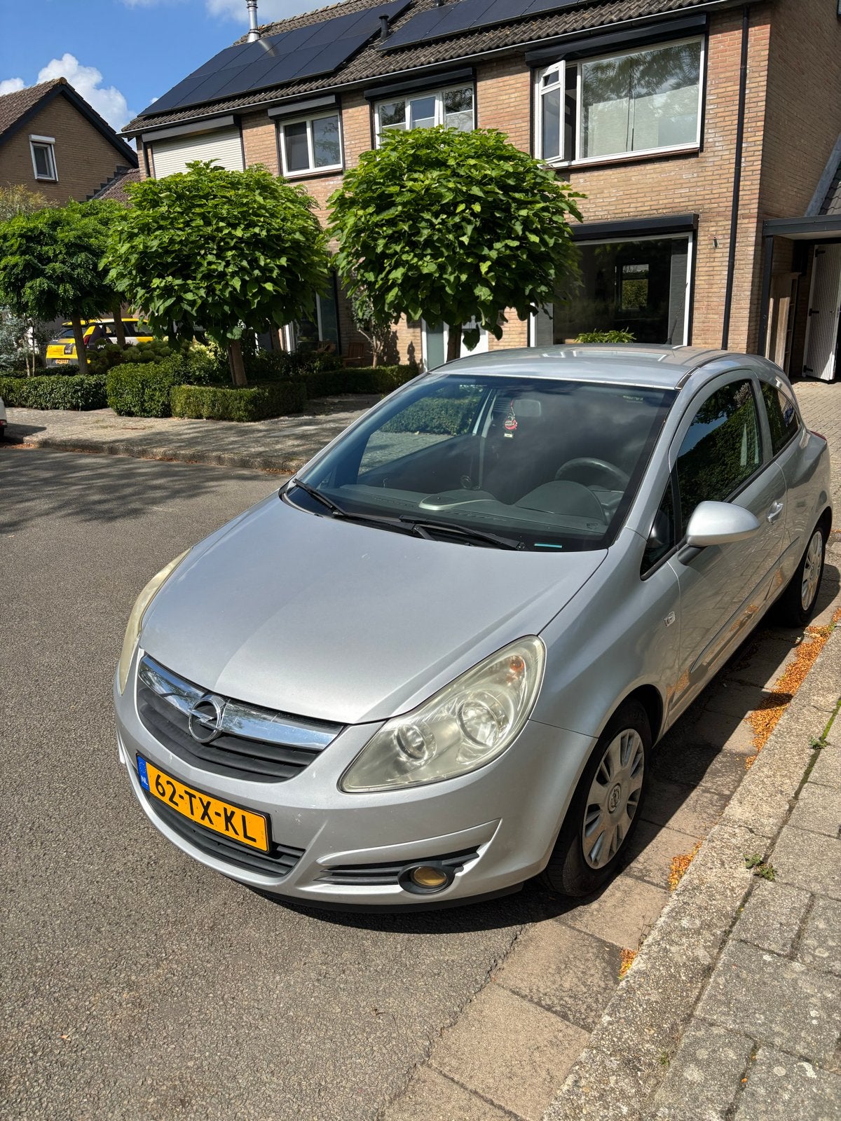 Opel Corsa 1.2 16V 3D WR 2007 Grijs, Auto's, Opel, Voorwielaandrijving, 450 kg, 40 €/maand, 4 cilinders
