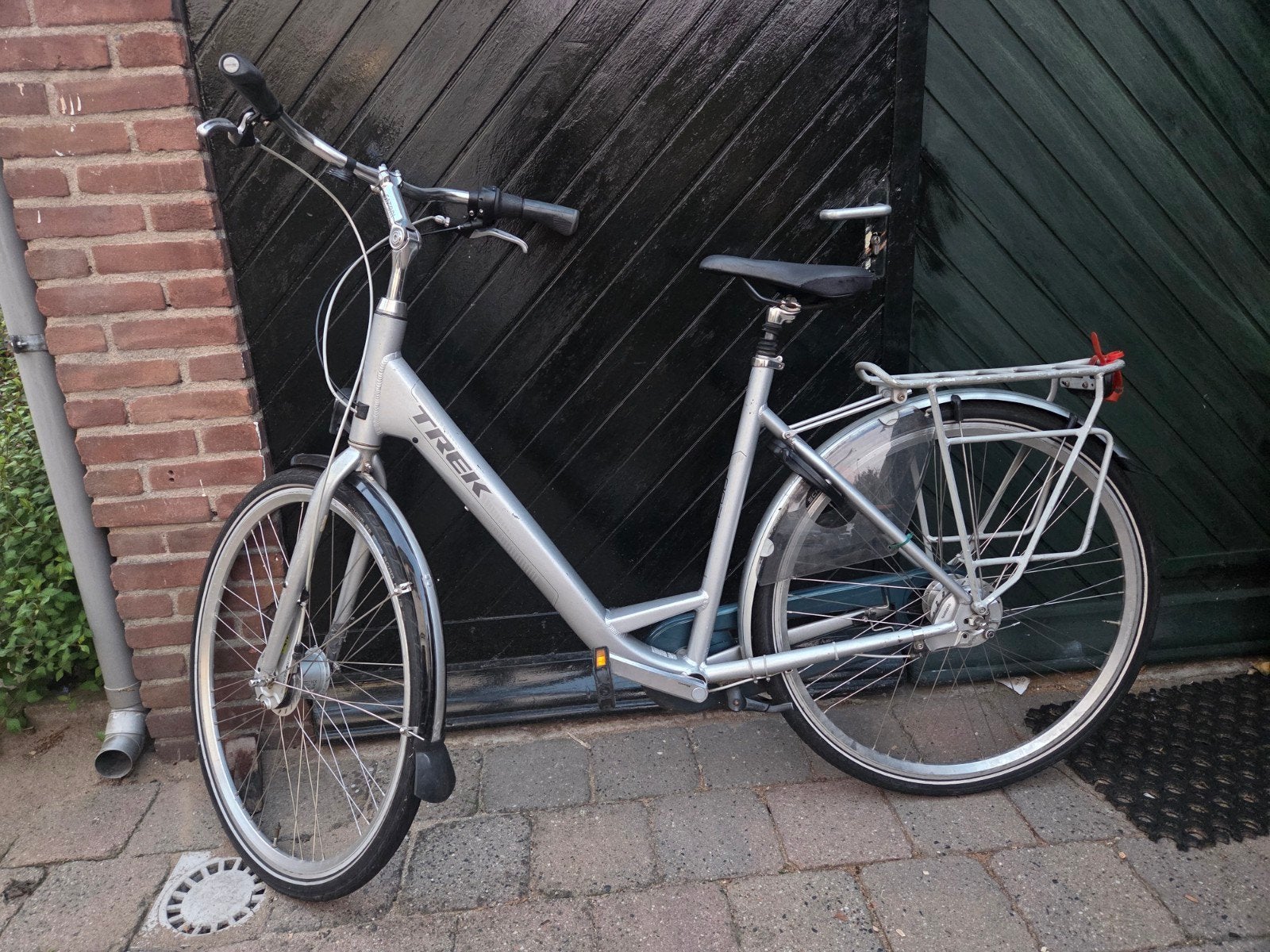Trek damesfiets met 7 versnellingen, Versnellingen, Trommelrem, Ophalen, Overige merken