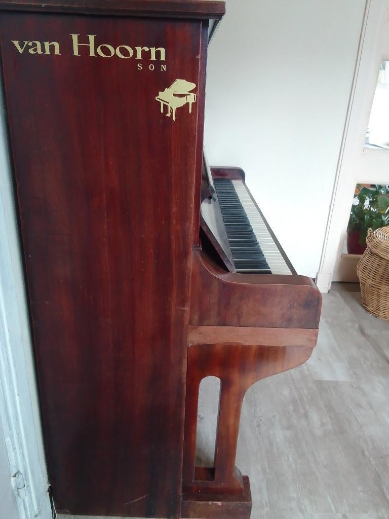 Piano, Ophalen, Gebruikt, Bruin, Piano