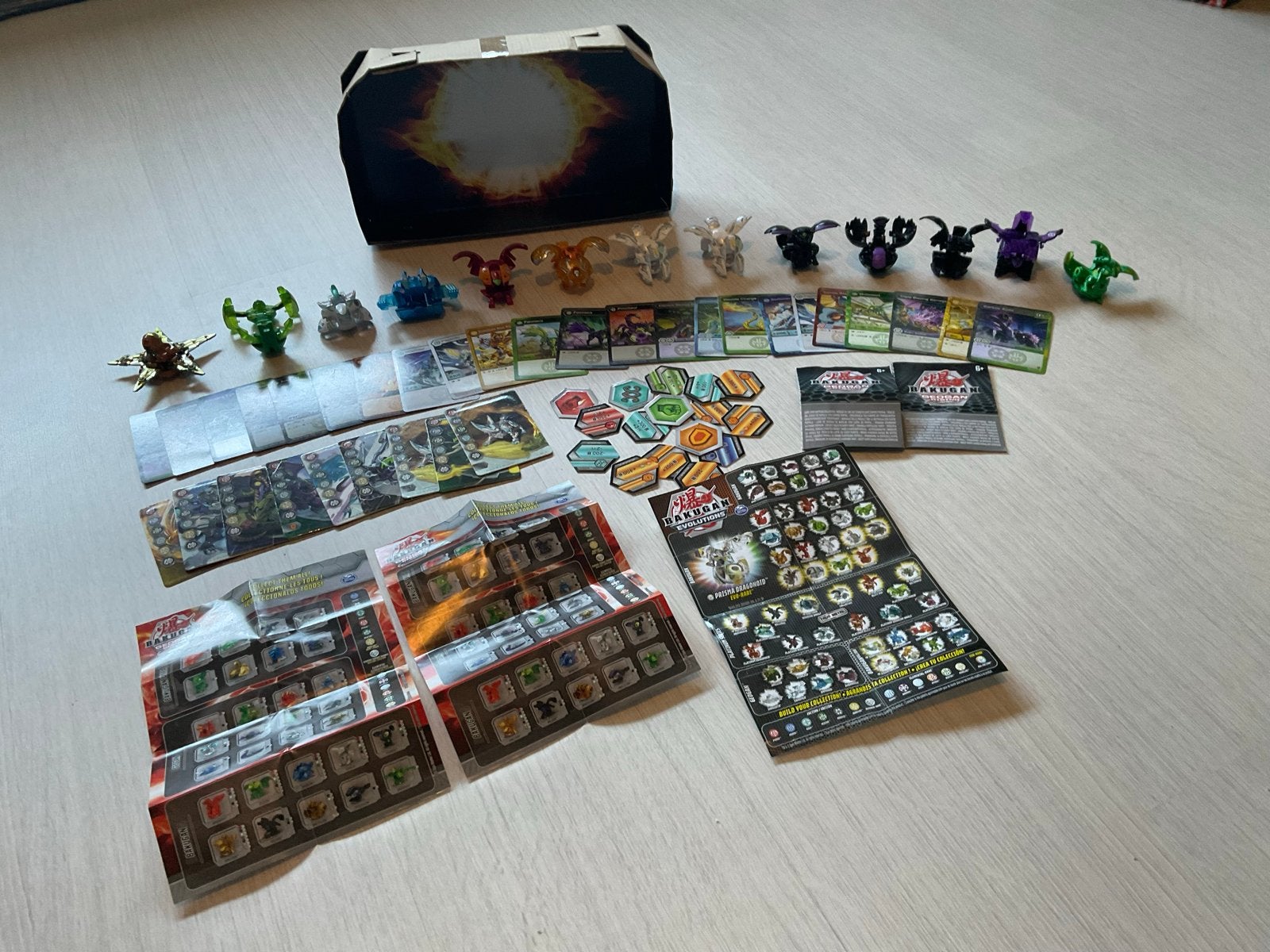 Bakugan Battle Brawlers Collectie met Kaarten en Figuren, Ophalen of Verzenden, Gebruikt