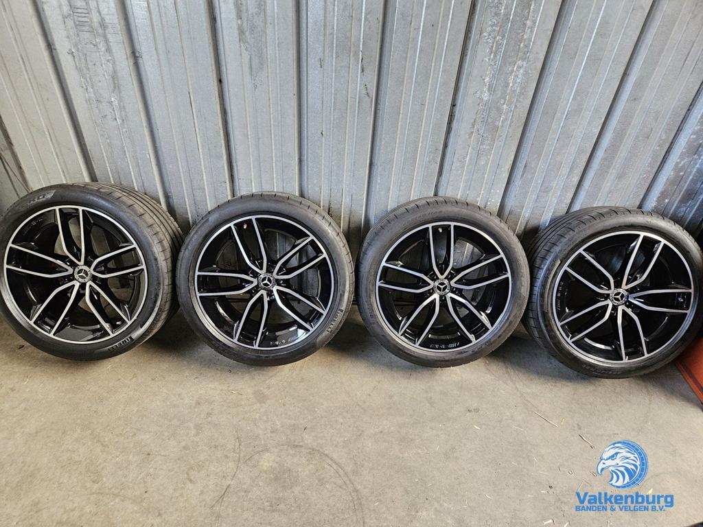 7mm! Originele Mercedes GLS GLE W167 AMG 22 inch zwarte velg, Auto-onderdelen, Banden en Velgen, Gebruikt, -, 285 mm, -
