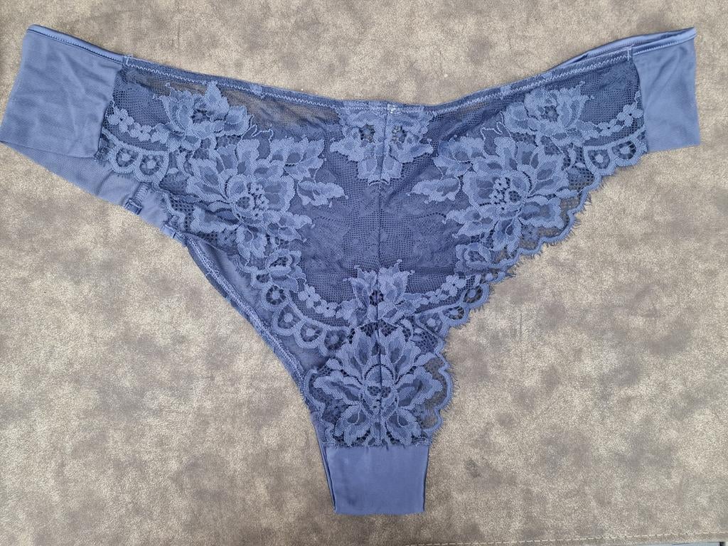 NIEUW Noir Hunkemöller mt 2XL slip blauw, Ophalen, Blauw, Slip