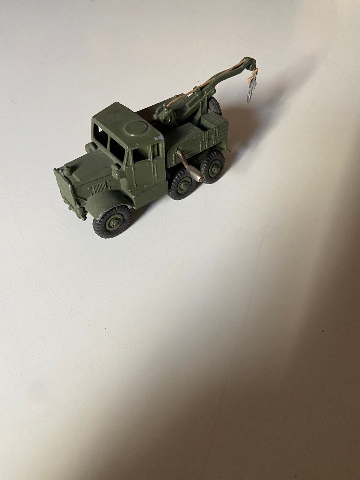 Dinky militair kraanwagen, Ophalen of Verzenden, Zo goed als nieuw, Auto, Dinky Toys