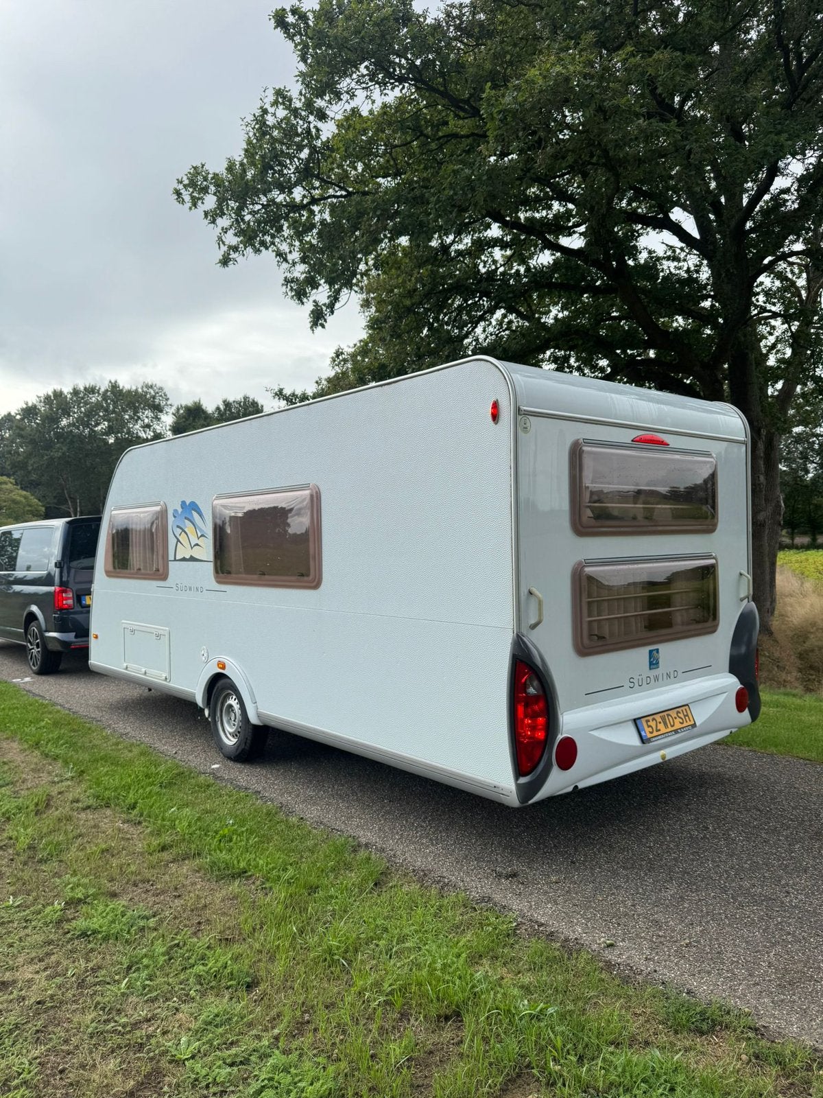 Mooie Knaus Südwind 500 FDK 2005 mover, zakluifel, voortent, Schokbreker, Bedrijf, Treinzit, Knaus