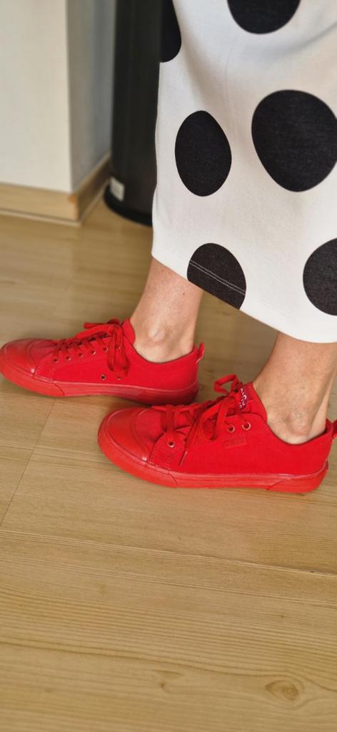 Leuke rode gympen 39, Ophalen of Verzenden, Rood, Big star, Sneakers of Gympen