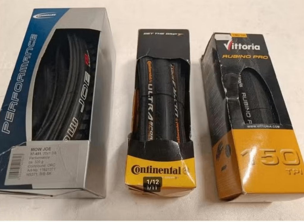 Fietsband wielrennen Schwalbe 20x1 3/8 continental vittoria, Gebruikt, Overige typen, Ophalen of Verzenden