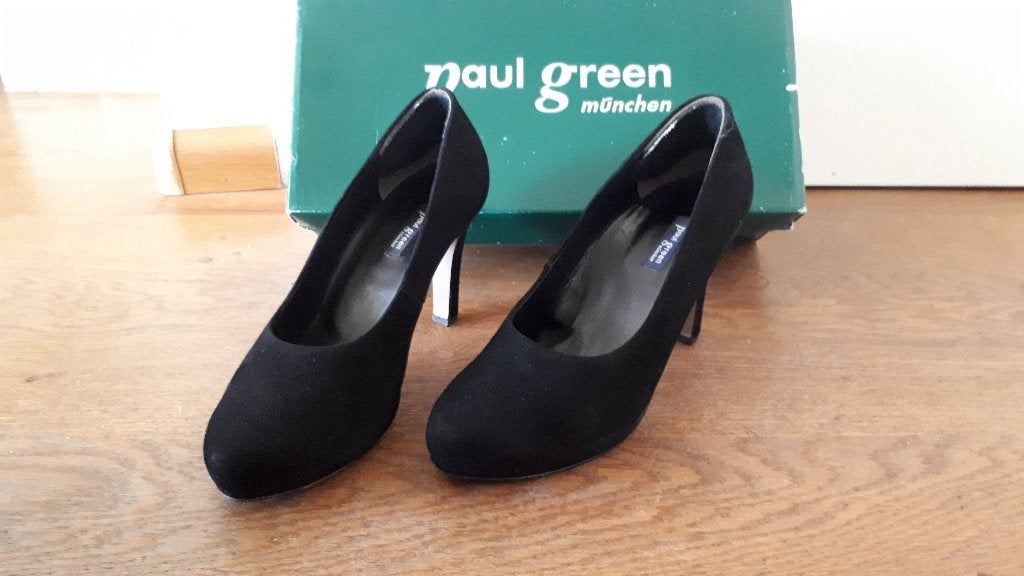 Paul Green pumps zwart mt 37, 5, Pumps, Zwart, Ophalen of Verzenden, Zo goed als nieuw