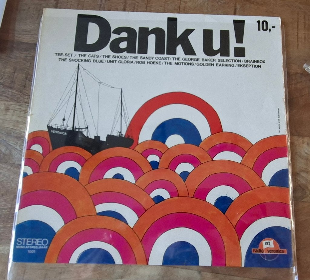 Dank u! Radio Veronica LP - Diverse artiesten, LP, Pop, Ophalen of Verzenden, 12 inch