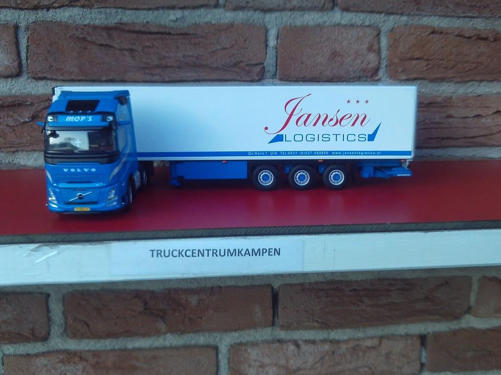 WSI  Volvo  FH  Aero  van  Jansen  Urk., Ophalen of Verzenden, Nieuw, Bus of Vrachtwagen, Wsi