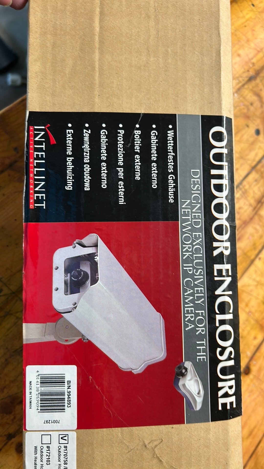 Camera externe behuizing metaal, Ophalen, Nieuw, Minder dan 400x, Onderdelen of Toebehoren