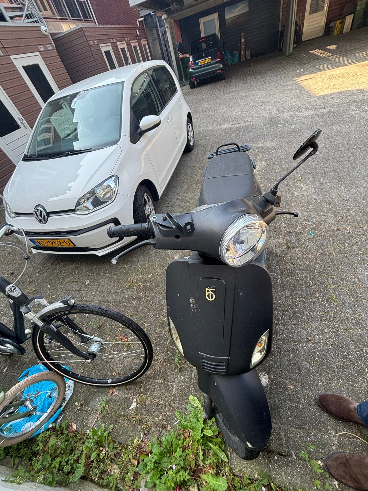 BTC Riva scooter - opknapper, 30km/u, Fietsen en Brommers, Snorfietsen en Snorscooters, Gebruikt, Benzine, Ophalen, Overige merken