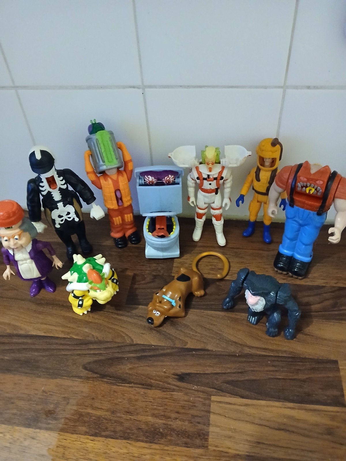 Diverse Vintage Speelgoedfiguren en Ghostbusters Proton Pack, Ophalen of Verzenden, Gebruikt