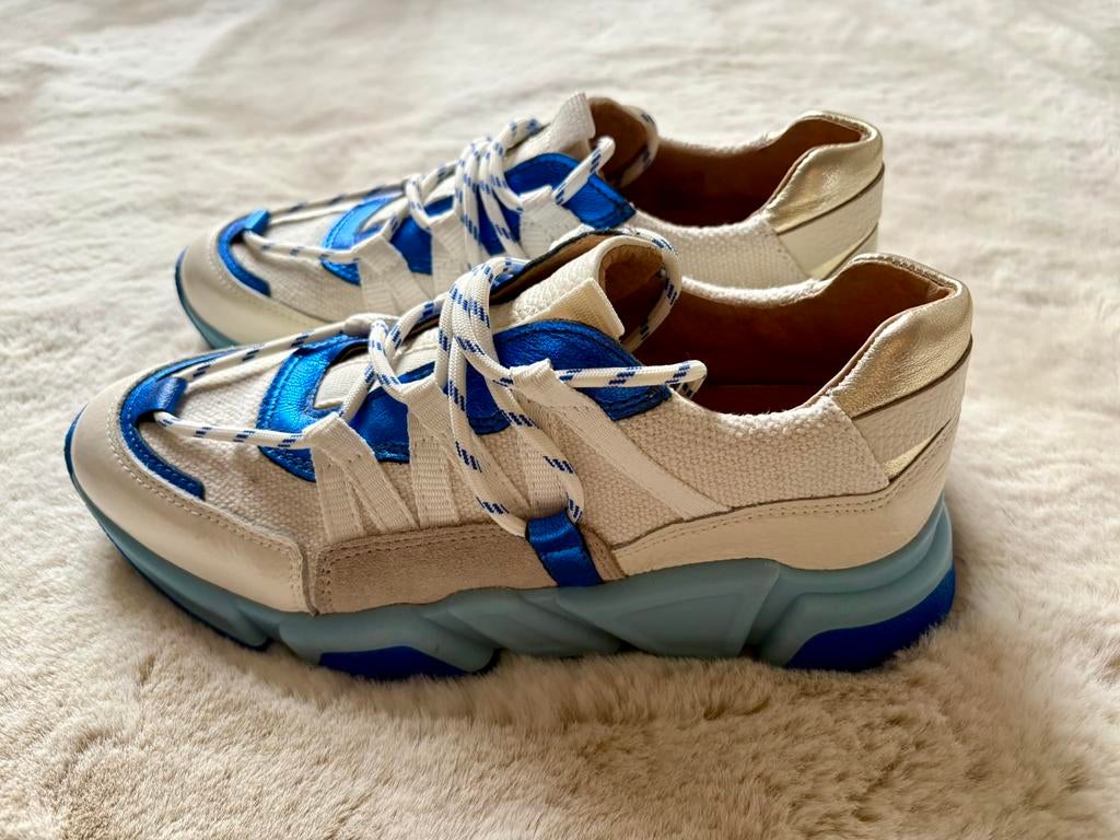 DWRS sneakers LOS ANGELES, Kleding | Dames, Schoenen, Ophalen, Zo goed als nieuw, Blauw, Sneakers of Gympen