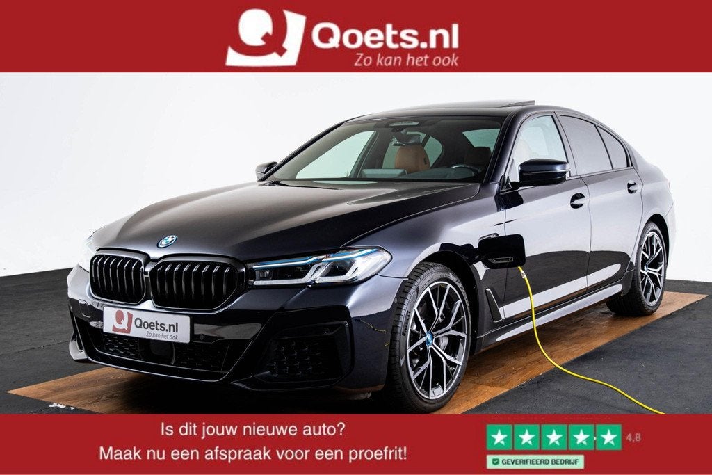 BMW 5-serie 545e xDrive M Sport - Schuif/kanteldak - Head up, Auto's, BMW, 12 maanden, Gebruikt, Euro 6, 394 pk