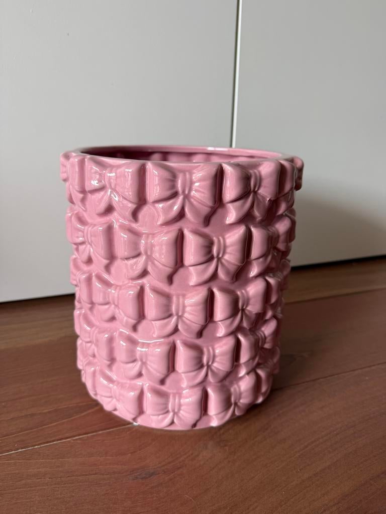 Nieuwe Kwantum vaas met strikjes - Roze, Ophalen, Nieuw, Overige kleuren