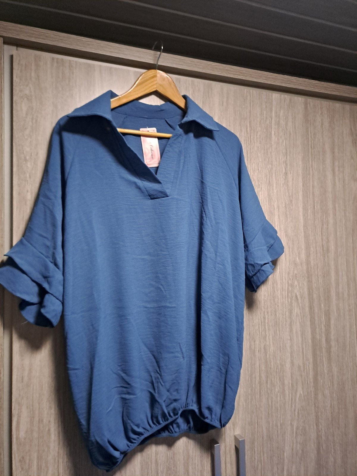 Tuniek maat 48/50, Kleding | Dames, Grote Maten, Blauw, Blouse of Tuniek, Nieuw, Ophalen of Verzenden