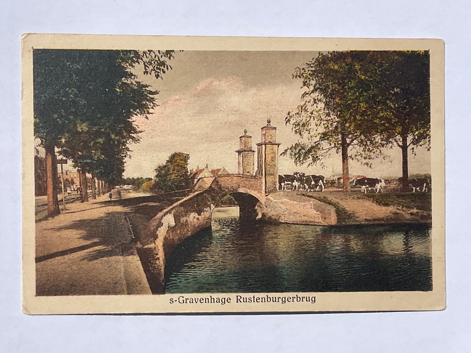 Den haag,rustenburgerbrug, Ophalen of Verzenden, Voor 1920, Zuid-Holland