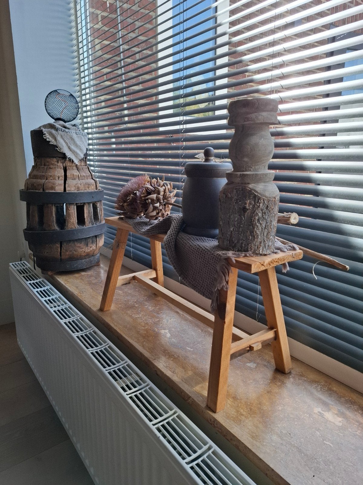 Vensterbank bankje raamdecoratie krukje  Vensterbankje, Ophalen