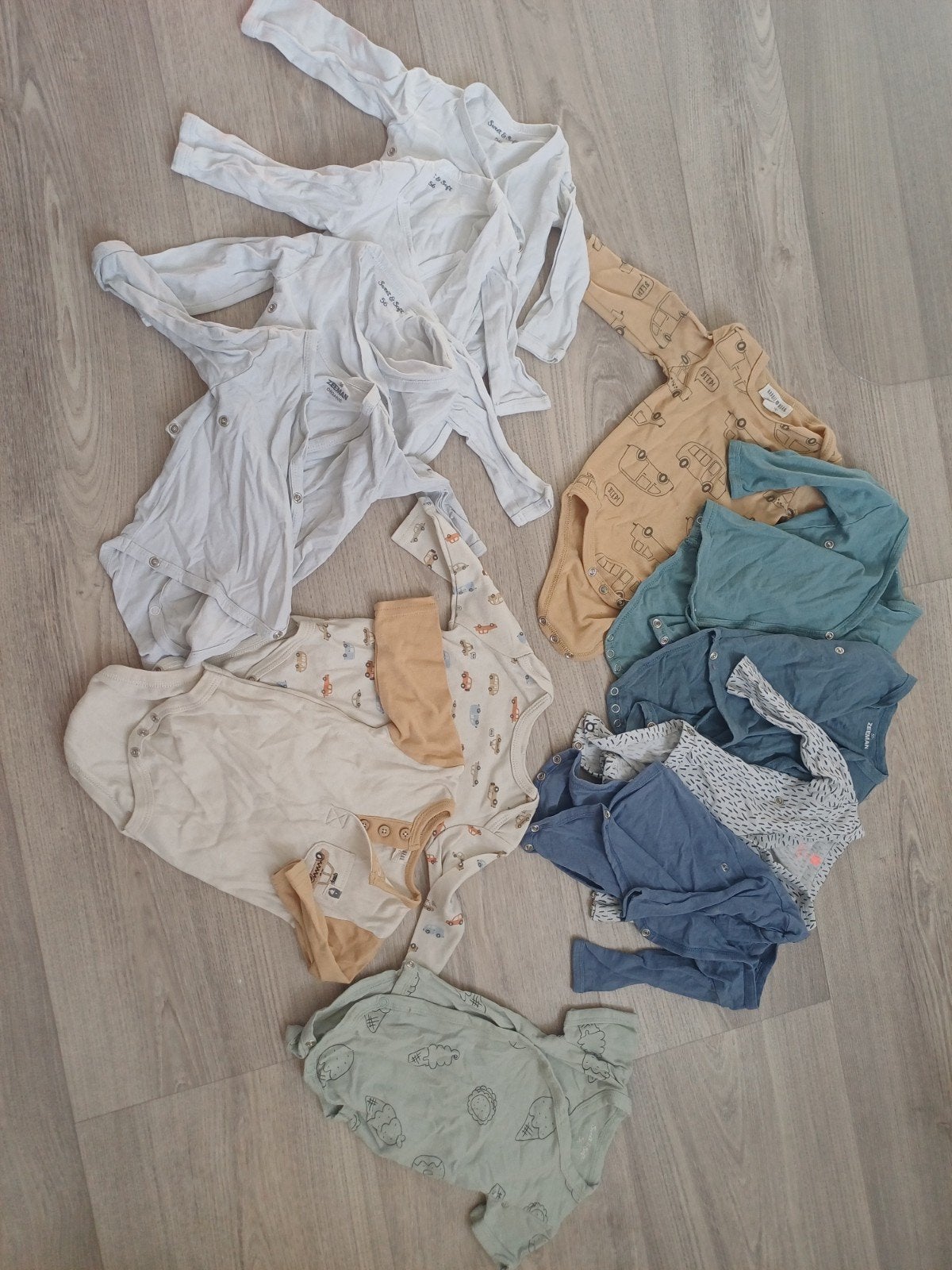 Rompers maat 50-56, Jongetje of Meisje, Overige typen, Gebruikt, Diverse merken