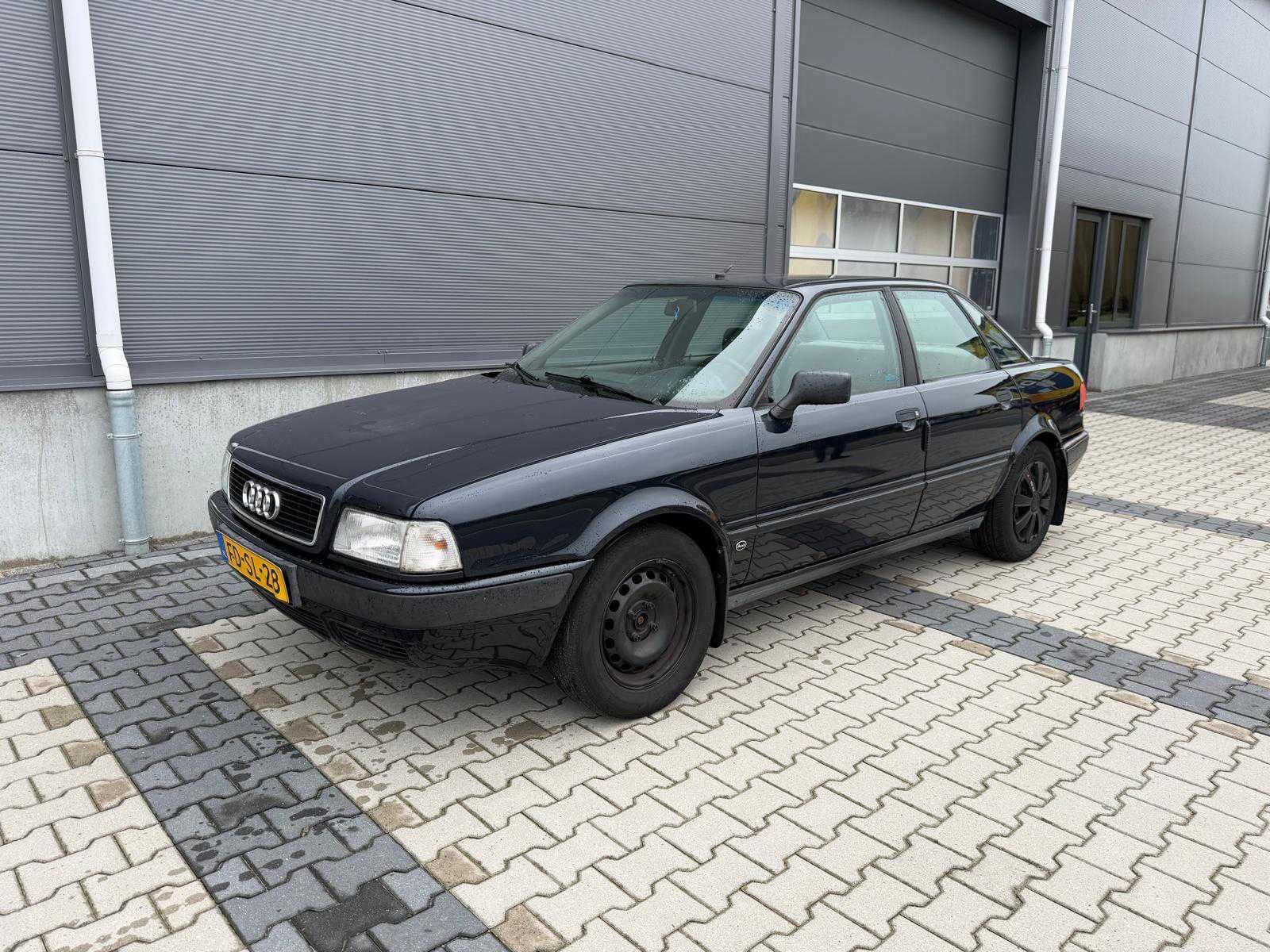 Audi - 80 - 1.6 E - Personenauto - 1992, Voorwielaandrijving, Gebruikt, Blauw, 1209 kg