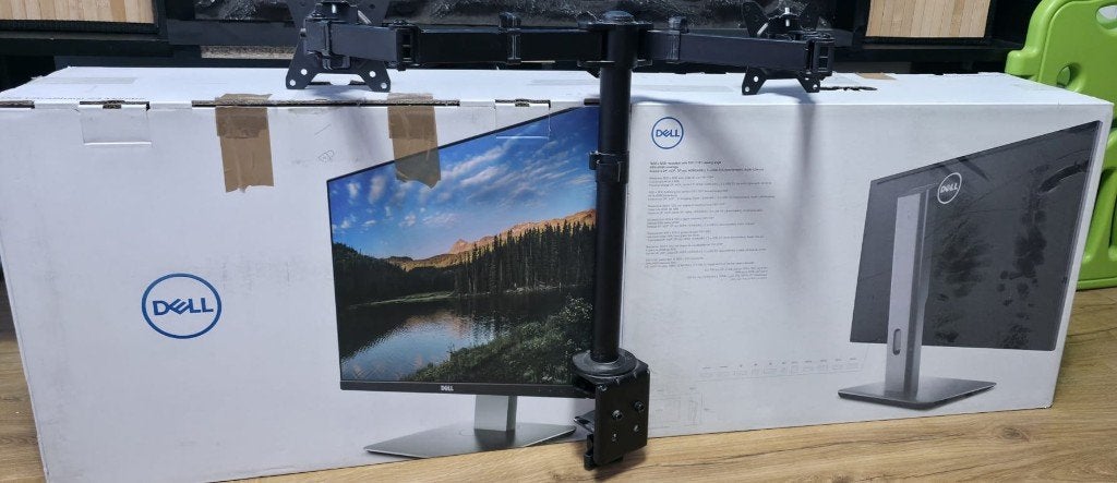 2x DELL 2415-b | dubbele monitorarm | originele standaards, Computers en Software, Ophalen, IPS, Full HD, Zo goed als nieuw