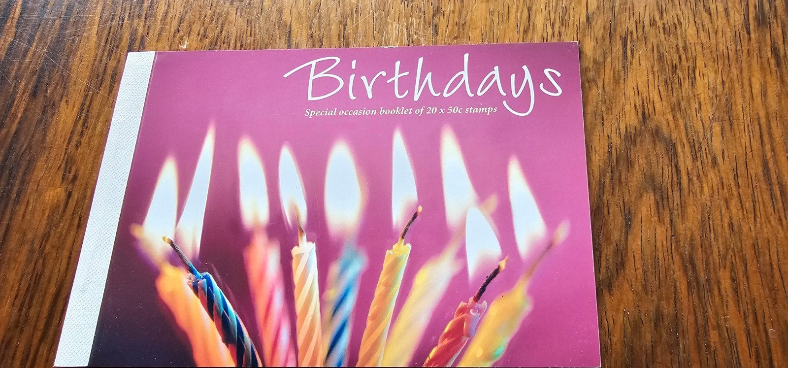 Australië Prestige Booklet - Birthdays (20 x 50c), Verzenden
