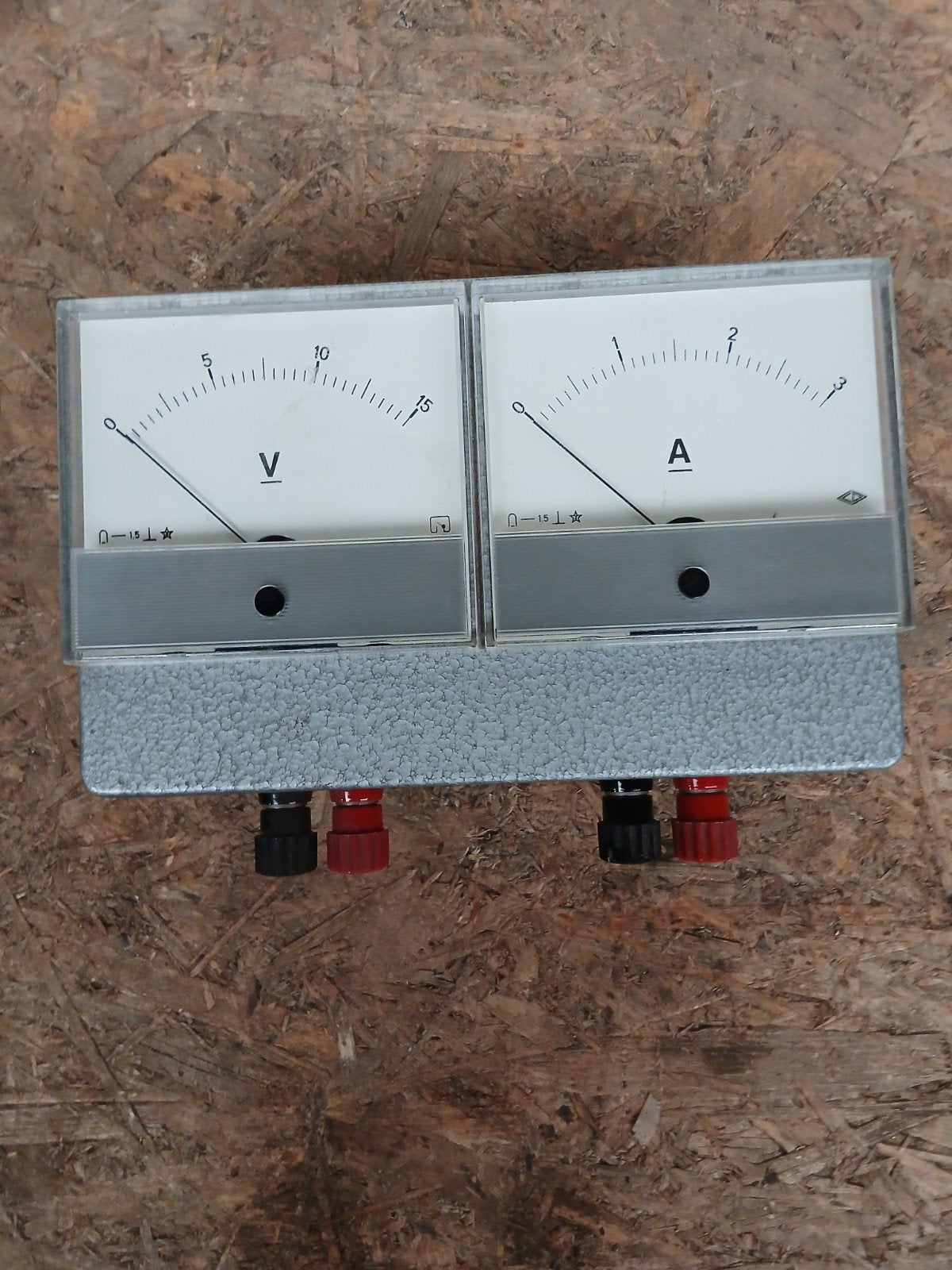 Vintage Voltmeter en Amperemeter Set, Ophalen of Verzenden