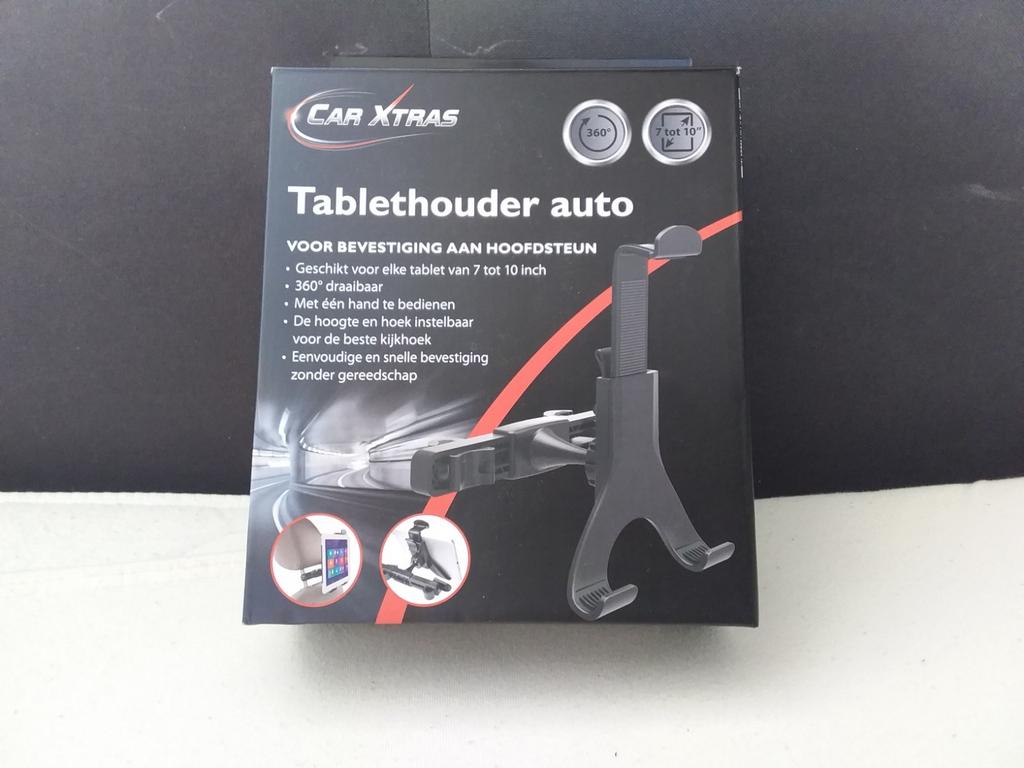 2x Tablethouder Auto Hoofdsteun (1x Nieuw, 1x Z.G.A.N.), Auto diversen, Auto-accessoires, Ophalen of Verzenden