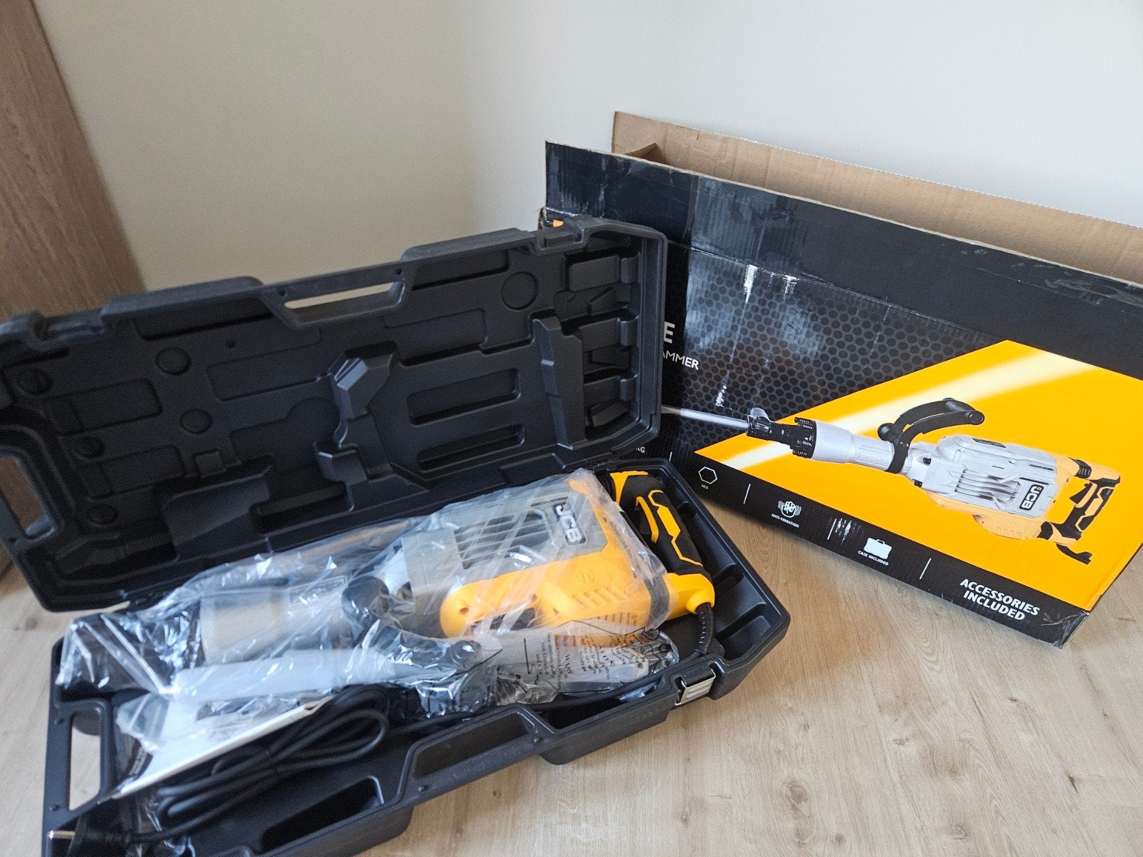 Nieuwe JCB 1700W Breekhamer Sloophamer Kango, Ophalen of Verzenden, Nieuw