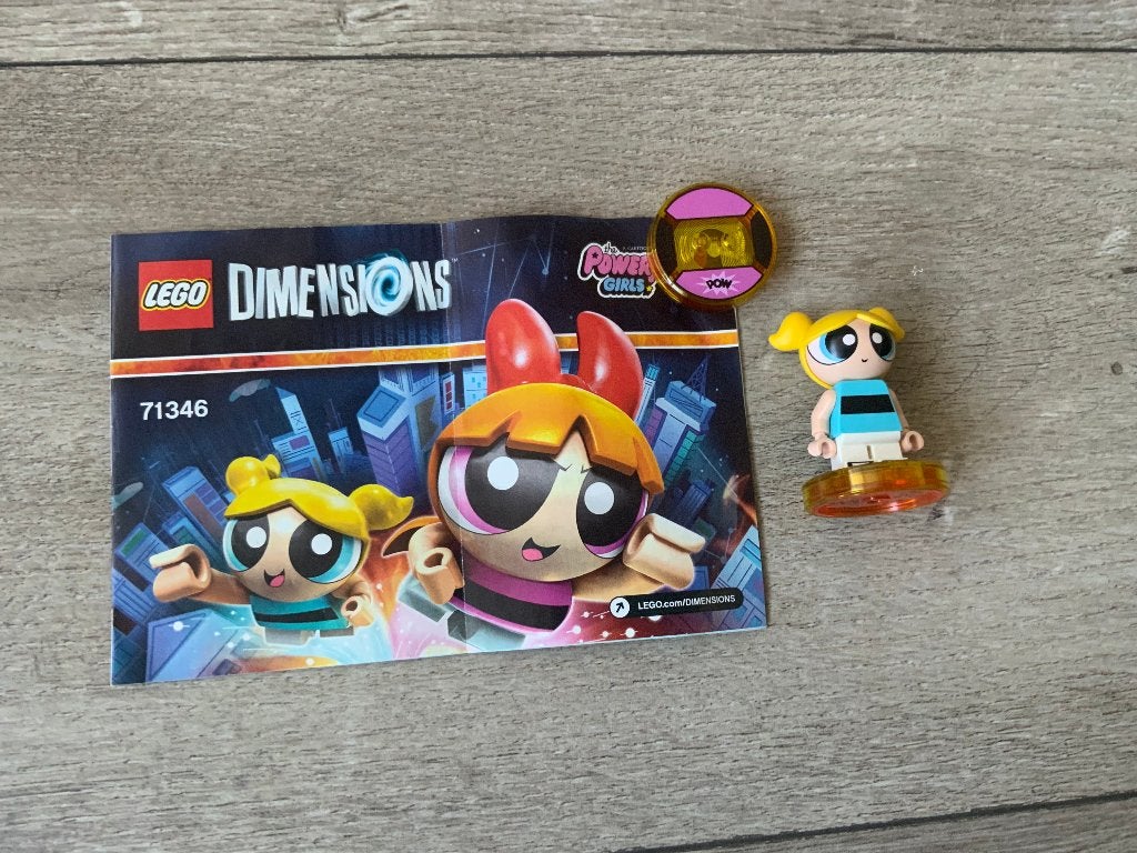 LEGO Dimensions Team Pack 71346 Powerpuff Girls, Avontuur en Actie, 2 spelers, Ophalen of Verzenden, Zo goed als nieuw